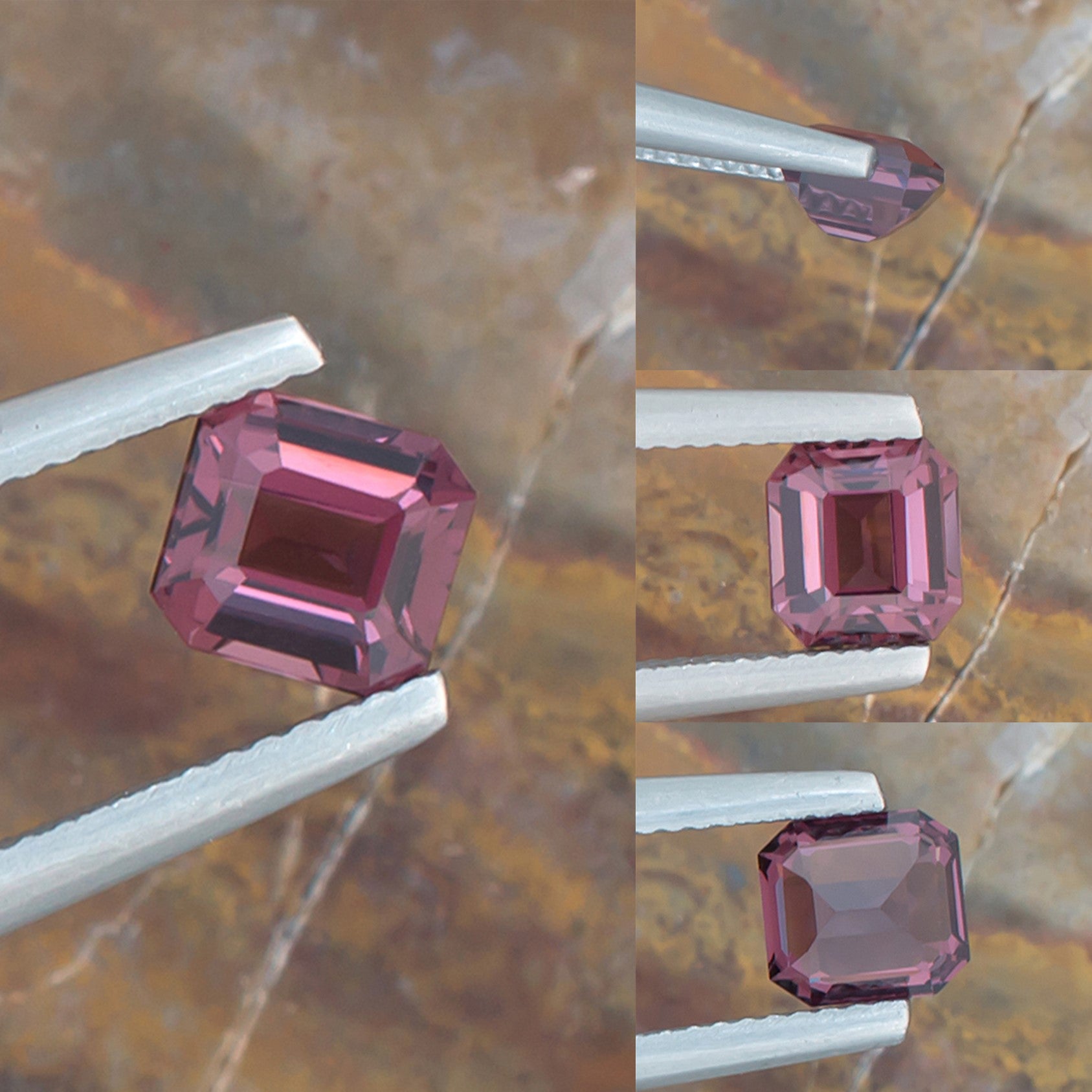 1.28ct  Spinel  Colored  Gemstone  Collage  II   