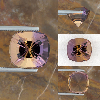 16.96ct Ametrine Colored Gemstone Collage 