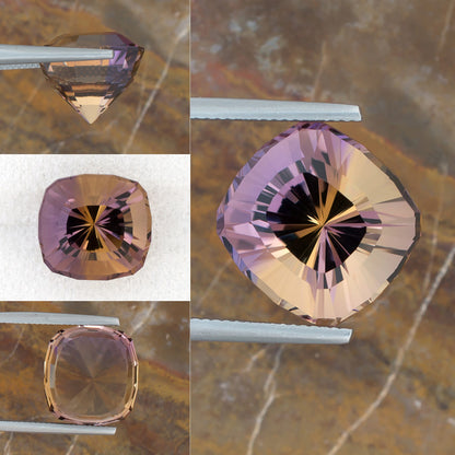 16.96ct Ametrine Colored Gemstone Collage II 