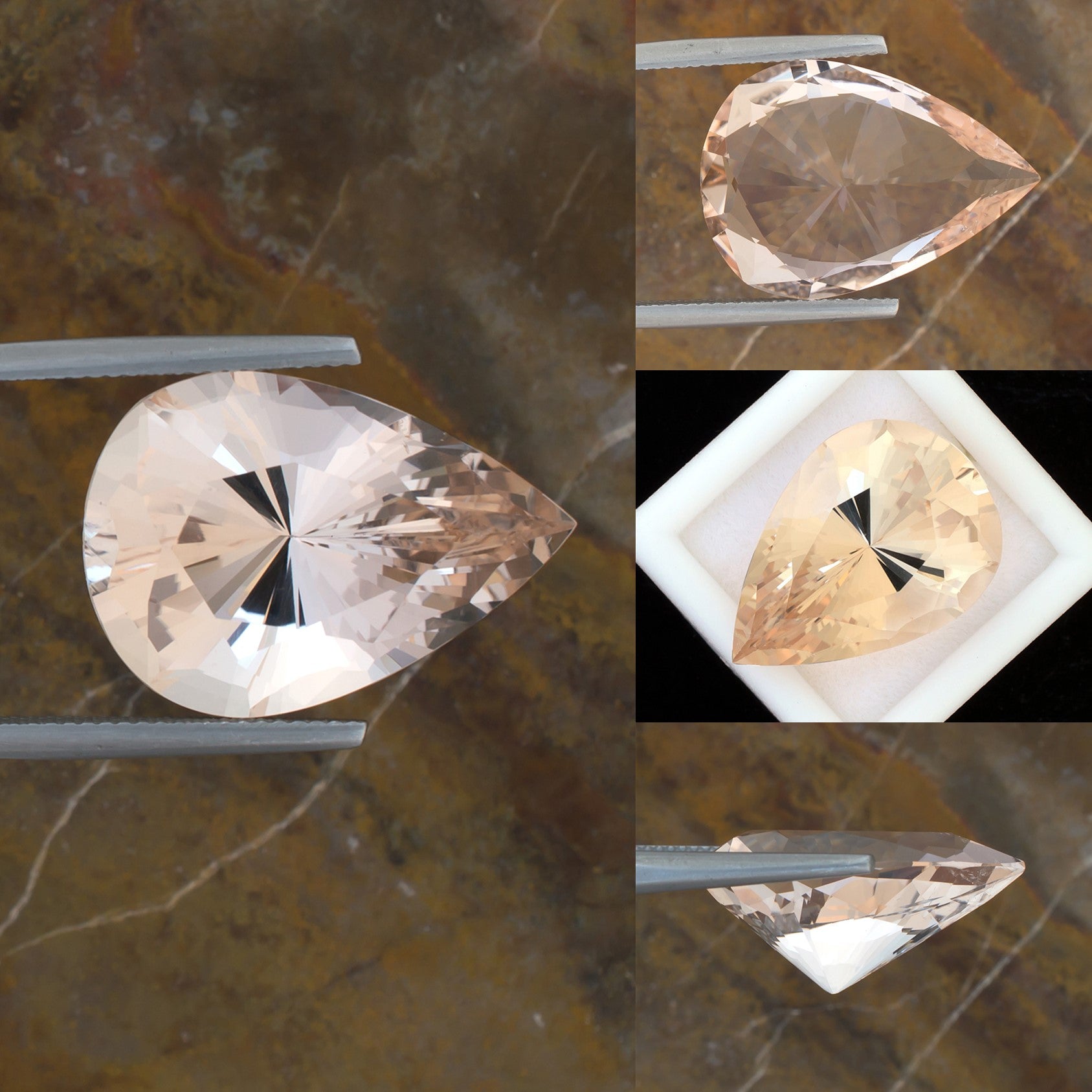 18.10ct Morganite Colored Gemstone Collage