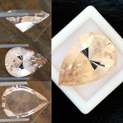 18.10ct Morganite Colored Gemstone Collage 