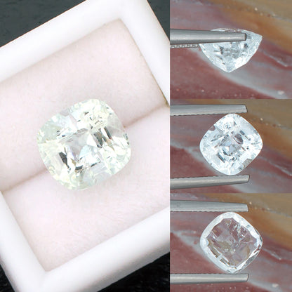 3.50ct Aquamarine Colored Gemstone Collage I 