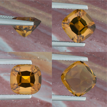 3.53ct Citrine Colored Gemstone Collage II 