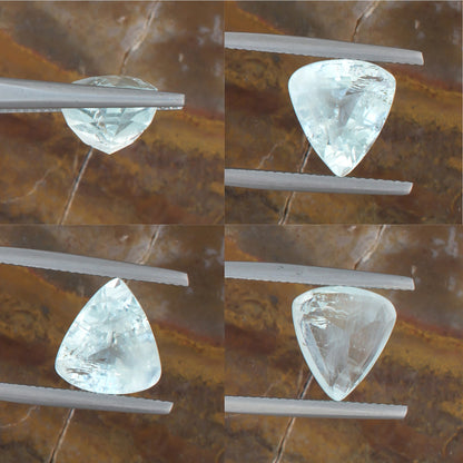 4.70ct Aquamarine Colored Gemstone Collage I 
