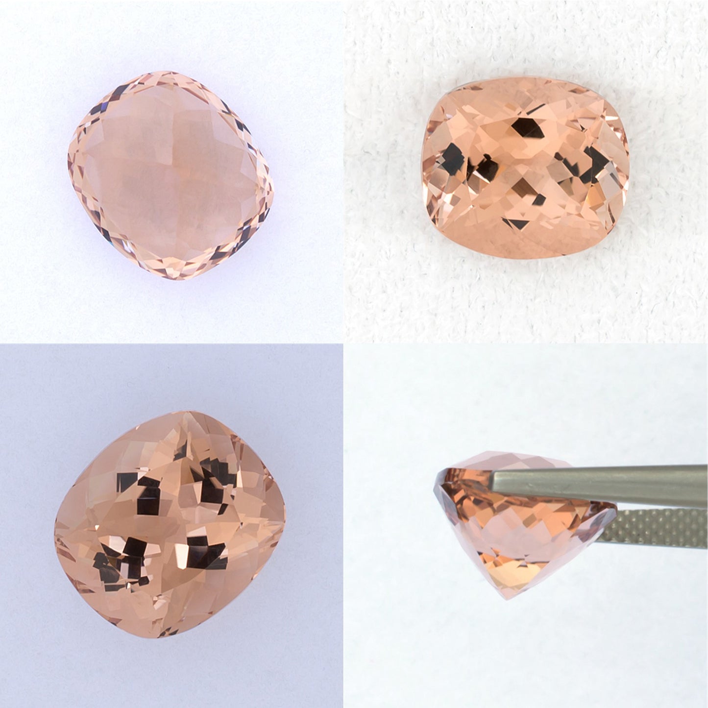 7.45ct Morganite Colored Gemstone Collage A