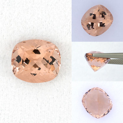 7.45ct Morganite Colored Gemstone Collage C