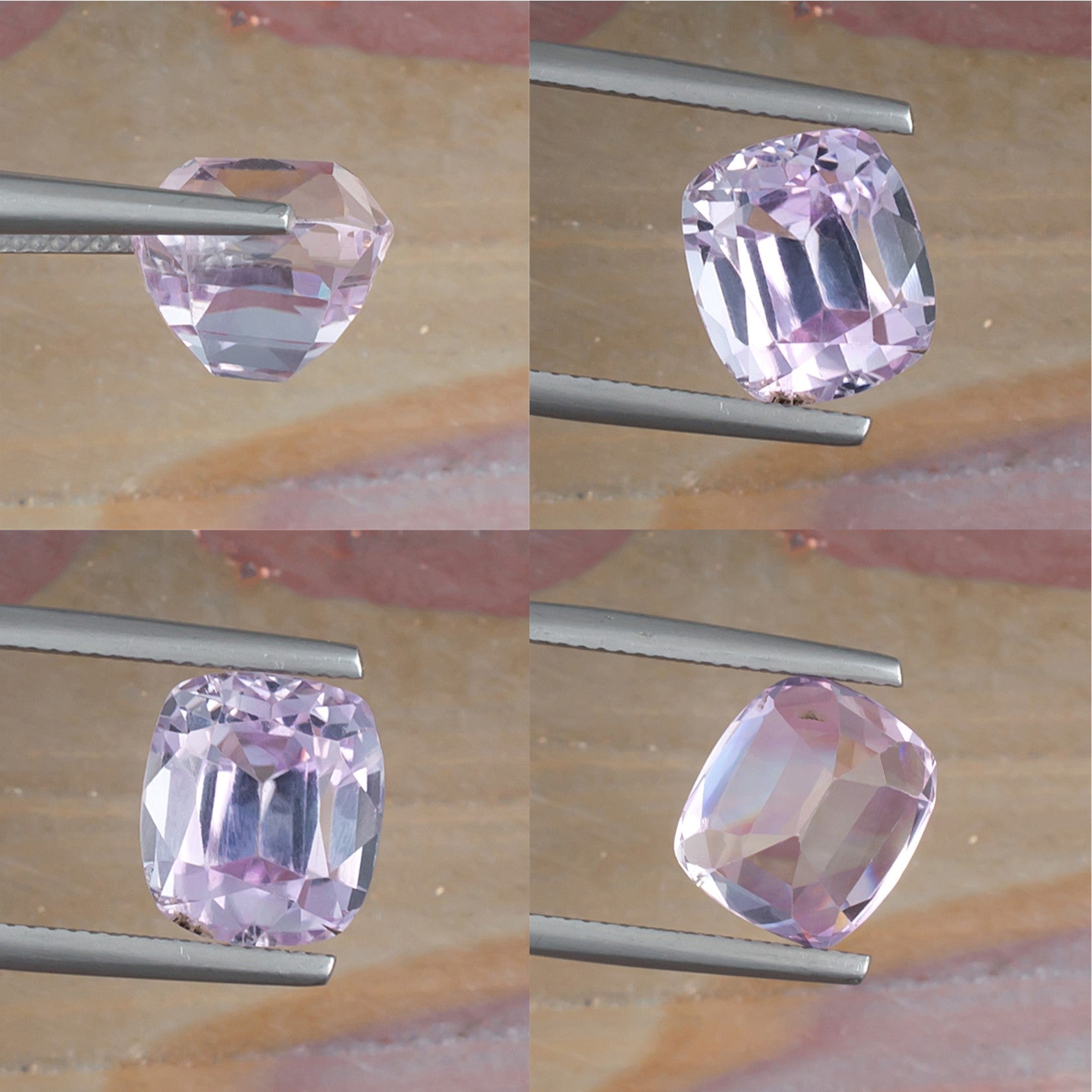 7.95ct Kunzite Colored Gemstone Collage II 
