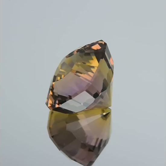 16.69 Ametrine Colored Gemstone Movie